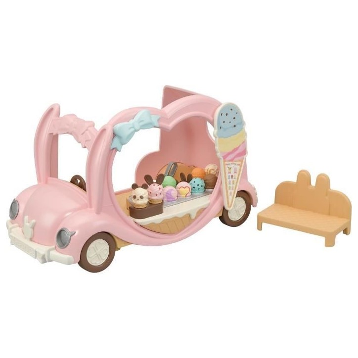 Le marchand de glace ambulant - SYLVANIAN FAMILIES - 5651 - Extérieur - Rose - A partir de 3 ans Le marchand de glace ambulant - SYLVANIAN FAMILIES - 5651 - Extérieur - Rose - A partir de 3 ans