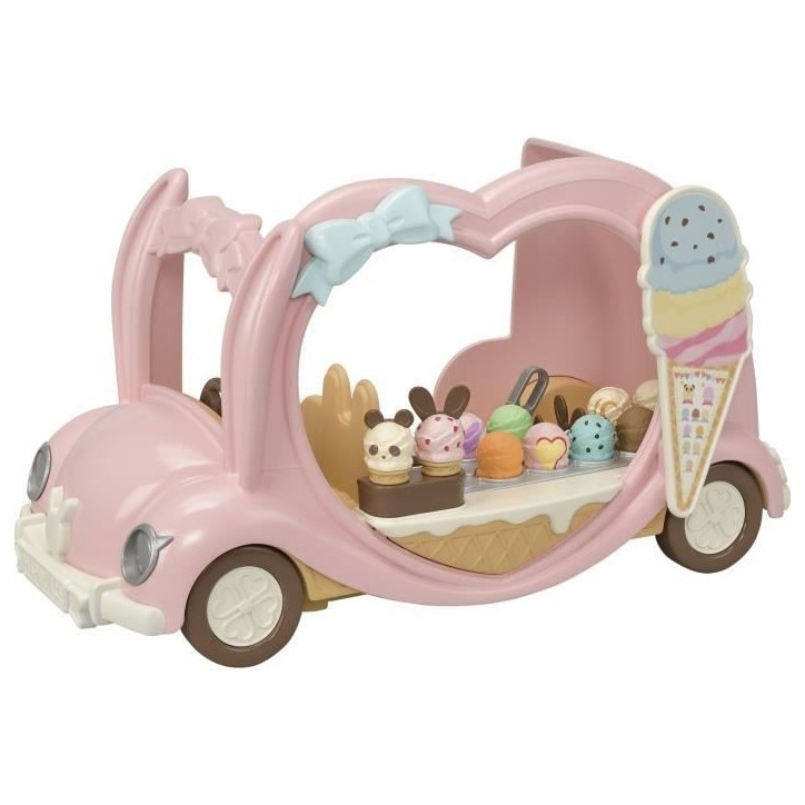 Le marchand de glace ambulant - SYLVANIAN FAMILIES - 5651 - Extérieur - Rose - A partir de 3 ans Le marchand de glace ambulant - SYLVANIAN FAMILIES - 5651 - Extérieur - Rose - A partir de 3 ans