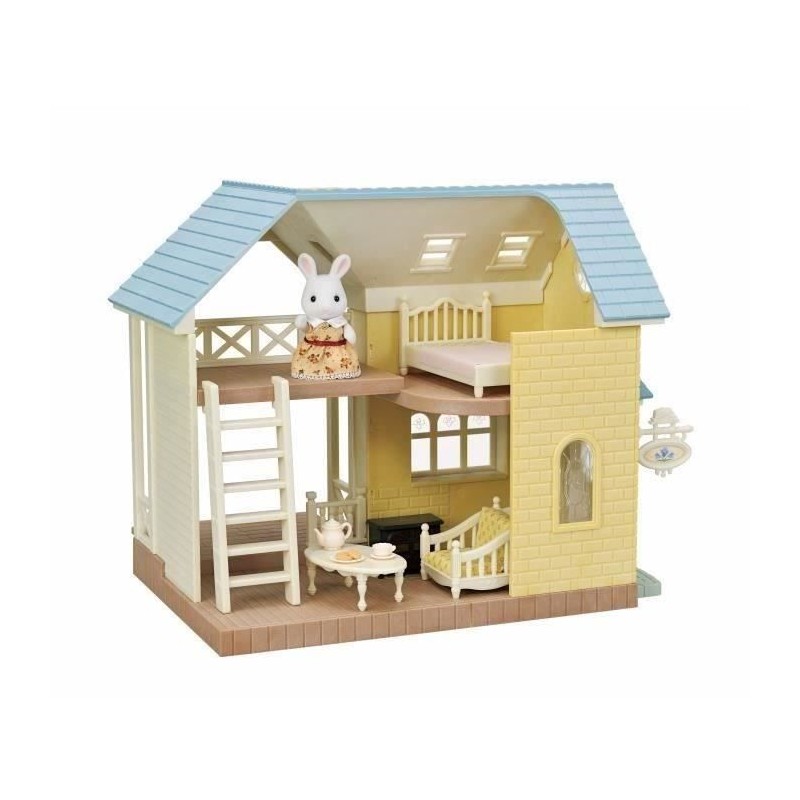 Coffret Le cottage au toit bleu - SYLVANIAN FAMILIES - 5671 - Pour Enf Coffret Le cottage au toit bleu - SYLVANIAN FAMILIES - 5671 - Pour Enf
