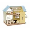 Coffret Le cottage au toit bleu - SYLVANIAN FAMILIES - 5671 - Pour Enf
