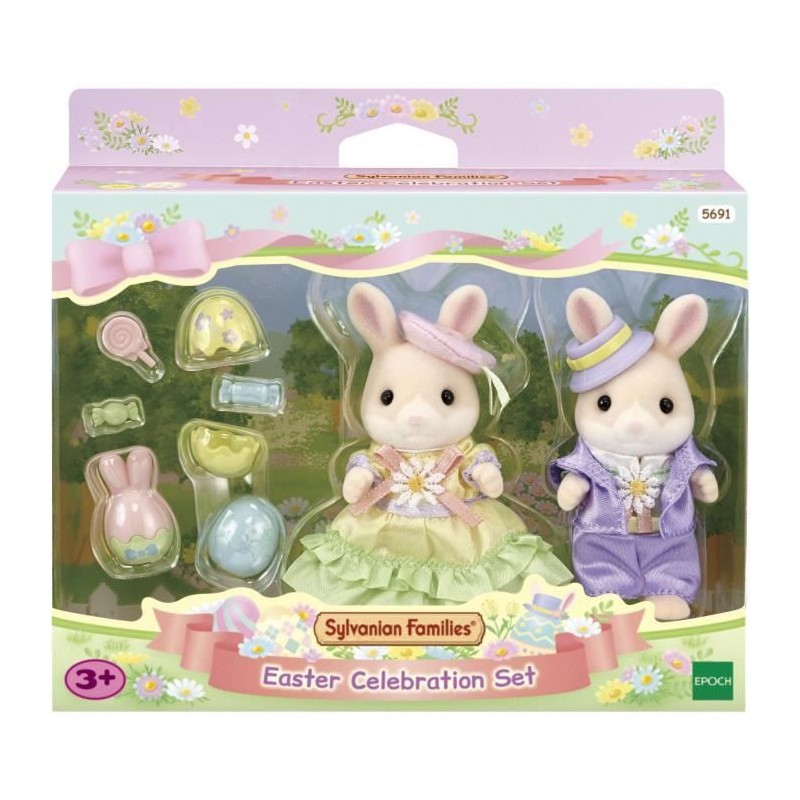 Poupée Lapin Marguerite - Chasse aux oeufs - SYLVANIAN FAMILIES Poupée Lapin Marguerite - Chasse aux oeufs - SYLVANIAN FAMILIES