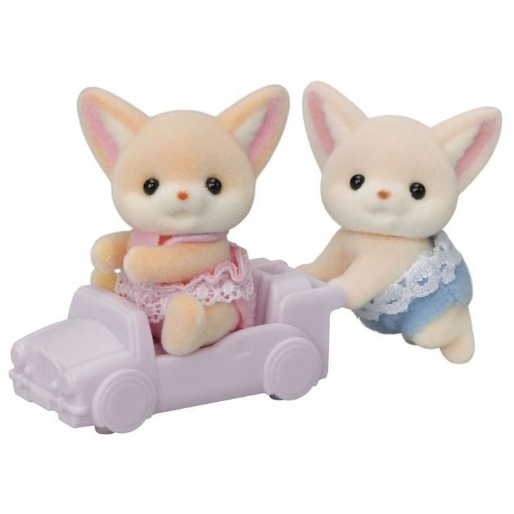 Poupée - SYLVANIAN FAMILIES - Les jumeaux Fennec - Modele 5697 - Multicolore - Articulés Poupée - SYLVANIAN FAMILIES - Les jumeaux Fennec - Modele 5697 - Multicolore - Articulés