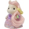 Coiffeuse Fille Poney - SYLVANIAN FAMILIES - Joy aux cheveux roses - A