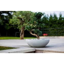 Vasque Ø 59 cm - EDA - Graphit UP - 39 L - Ø 59 x H. 21 cm - Blanc c