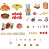 Jeu de Restauration - SYLVANIAN FAMILIES - Stand de Hamburgers - Papa