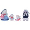 Famille Articulée - SYLVANIAN FAMILIES - Famille Phoque - 4 Personnag