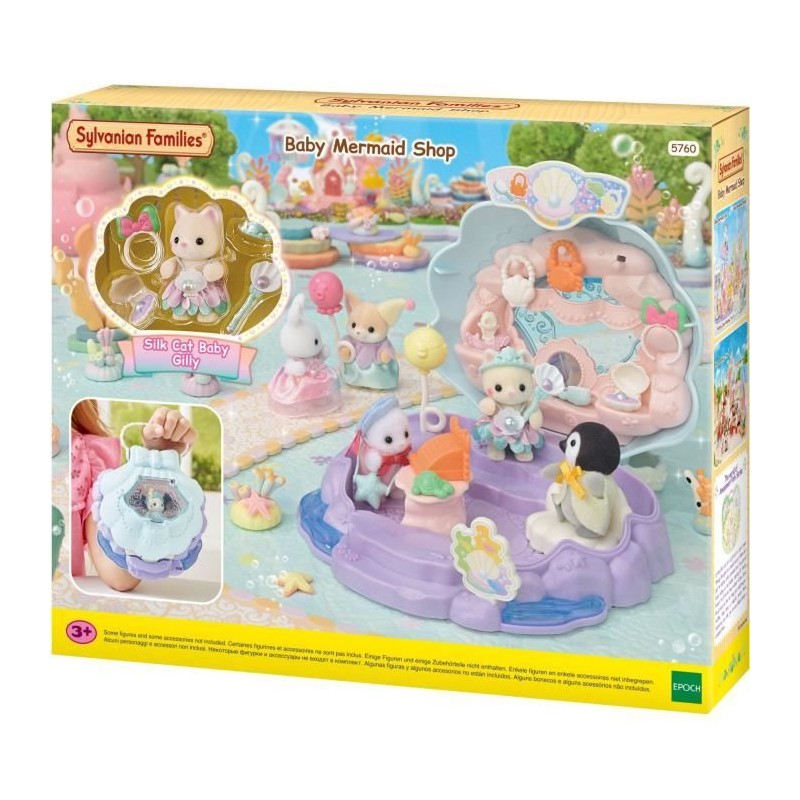 Coffret Boutique - SYLVANIAN FAMILIES - Boutique des Sirenes - Accesso Coffret Boutique - SYLVANIAN FAMILIES - Boutique des Sirenes - Accesso