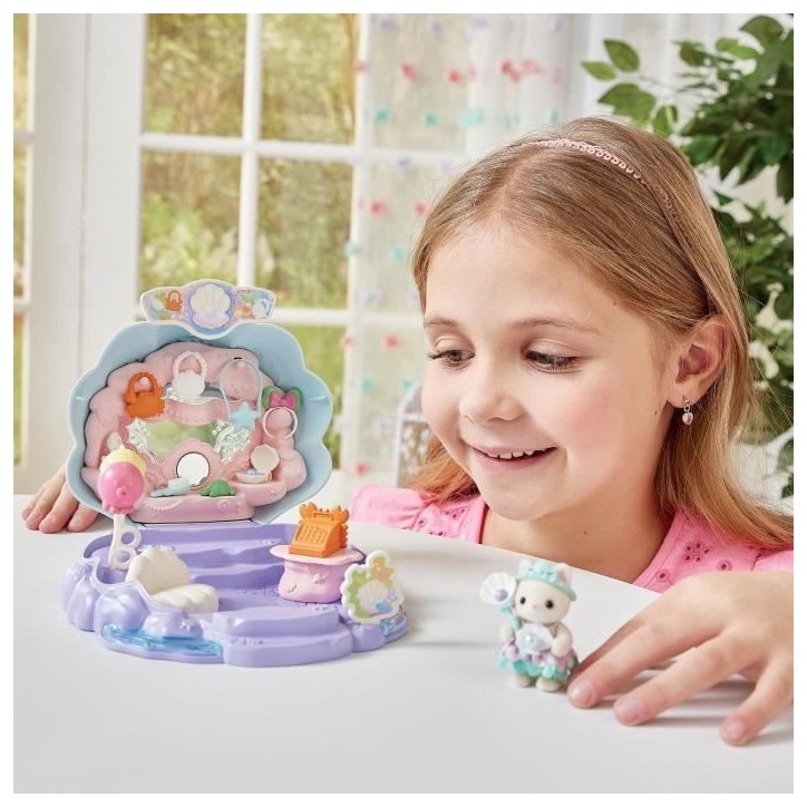 Coffret Boutique - SYLVANIAN FAMILIES - Boutique des Sirenes - Accessoires et Poignée Intégrée Coffret Boutique - SYLVANIAN FAMILIES - Boutique des Sirenes - Accessoires et Poignée Intégrée