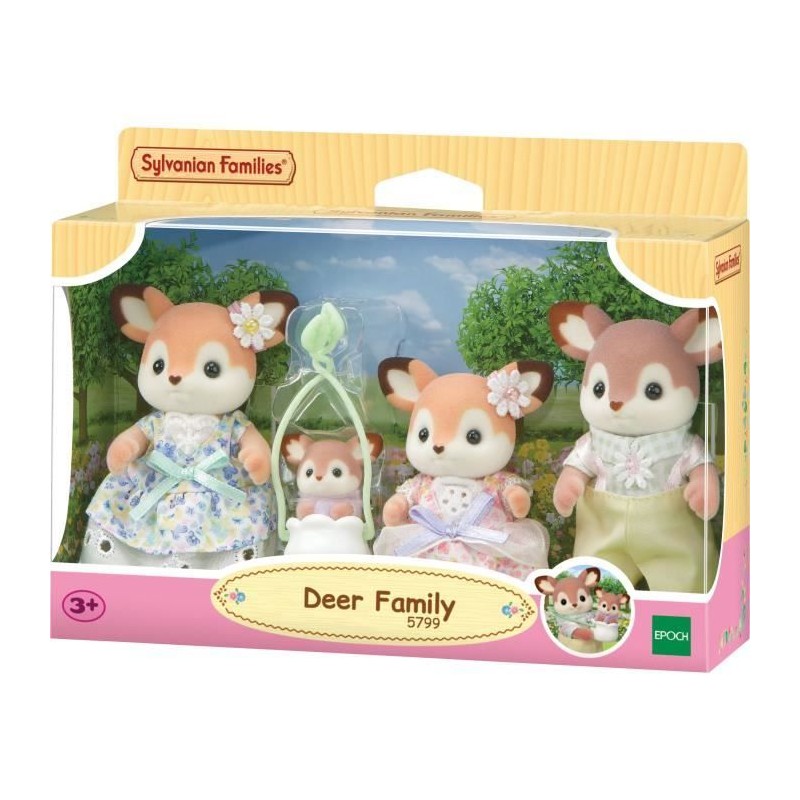 La famille Biche - SYLVANIAN FAMILIES - 5799 La famille Biche - SYLVANIAN FAMILIES - 5799