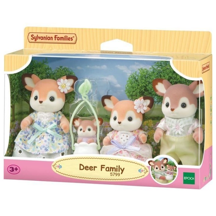 La famille Biche - SYLVANIAN FAMILIES - 5799 La famille Biche - SYLVANIAN FAMILIES - 5799