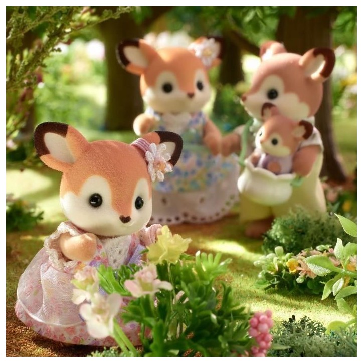 La famille Biche - SYLVANIAN FAMILIES - 5799 La famille Biche - SYLVANIAN FAMILIES - 5799