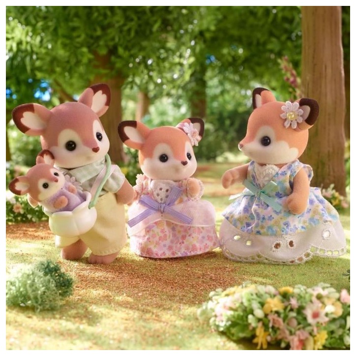 La famille Biche - SYLVANIAN FAMILIES - 5799 La famille Biche - SYLVANIAN FAMILIES - 5799