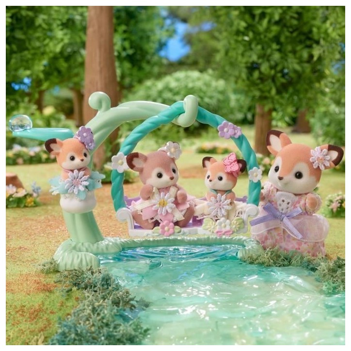 Les bébés Biche et balancelle - SYLVANIAN FAMILIES - 5801 Les bébés Biche et balancelle - SYLVANIAN FAMILIES - 5801