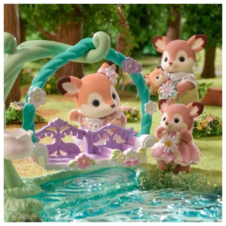Les bébés Biche et balancelle - SYLVANIAN FAMILIES - 5801 Les bébés Biche et balancelle - SYLVANIAN FAMILIES - 5801