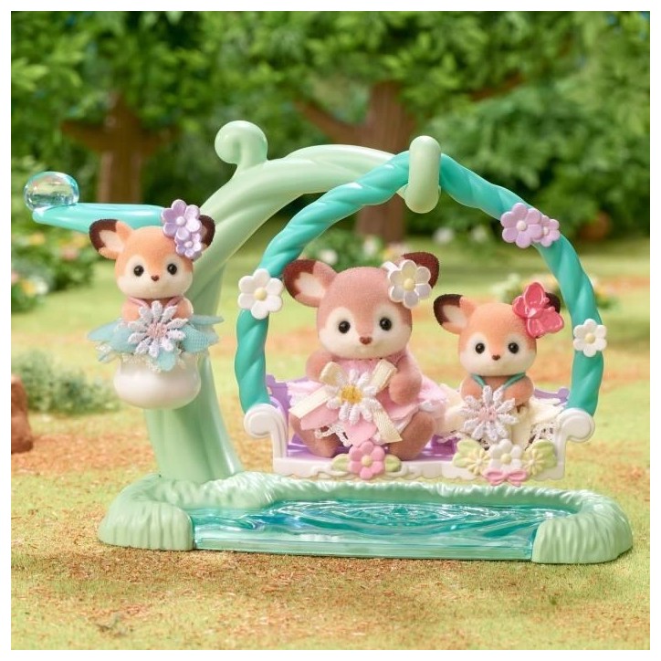 Les bébés Biche et balancelle - SYLVANIAN FAMILIES - 5801 Les bébés Biche et balancelle - SYLVANIAN FAMILIES - 5801