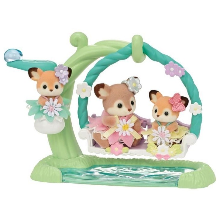 Les bébés Biche et balancelle - SYLVANIAN FAMILIES - 5801 Les bébés Biche et balancelle - SYLVANIAN FAMILIES - 5801