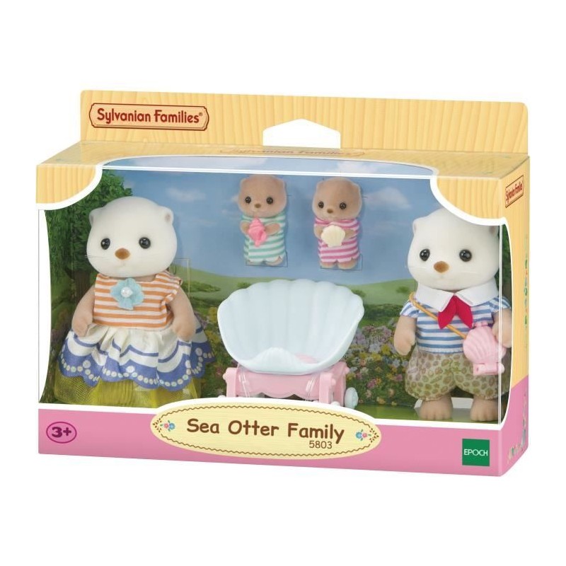 La famille Loutre de mer - SYLVANIAN FAMILIES - 5803 La famille Loutre de mer - SYLVANIAN FAMILIES - 5803