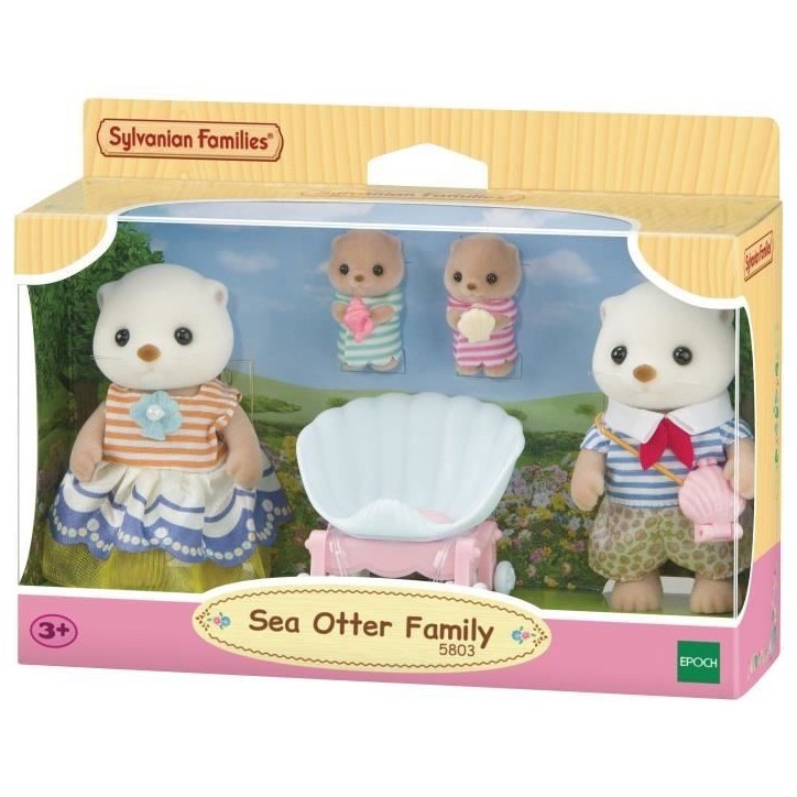La famille Loutre de mer - SYLVANIAN FAMILIES - 5803 La famille Loutre de mer - SYLVANIAN FAMILIES - 5803