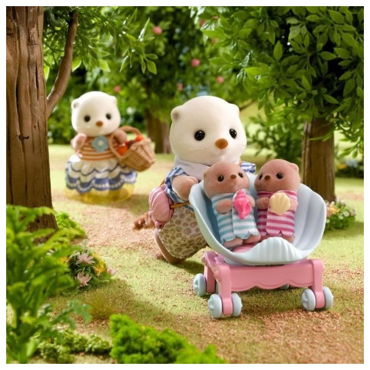 La famille Loutre de mer - SYLVANIAN FAMILIES - 5803 La famille Loutre de mer - SYLVANIAN FAMILIES - 5803