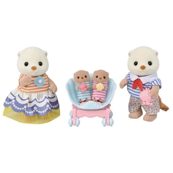 La famille Loutre de mer - SYLVANIAN FAMILIES - 5803 La famille Loutre de mer - SYLVANIAN FAMILIES - 5803