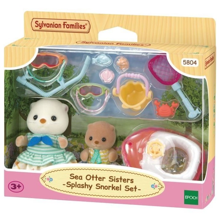 Les soeurs Loutre de mer - SYLVANIAN FAMILIES - 5804 Les soeurs Loutre de mer - SYLVANIAN FAMILIES - 5804