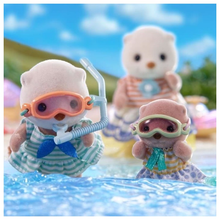 Les soeurs Loutre de mer - SYLVANIAN FAMILIES - 5804 Les soeurs Loutre de mer - SYLVANIAN FAMILIES - 5804