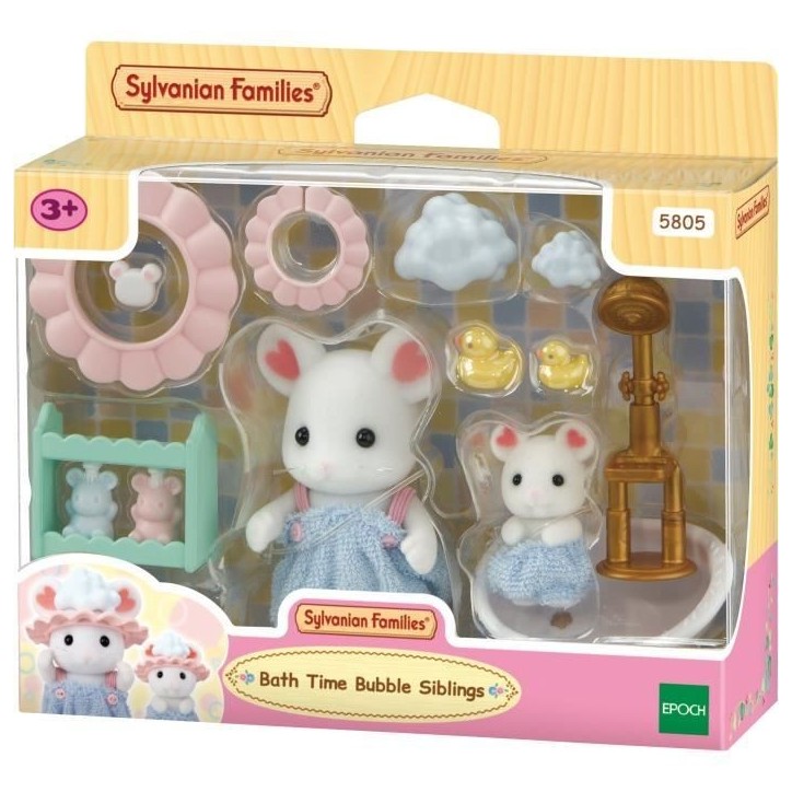 Le bain des freres Souris Marshmallow - SYLVANIAN FAMILIES - 5805 Le bain des freres Souris Marshmallow - SYLVANIAN FAMILIES - 5805