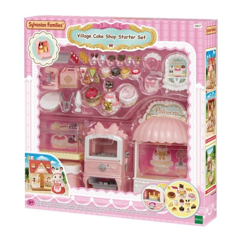 Le coffret pâtisserie - SYLVANIAN FAMILIES - 5807 Le coffret pâtisserie - SYLVANIAN FAMILIES - 5807
