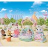 Les princesses en robes a fleurs - SYLVANIAN FAMILIES - 5809