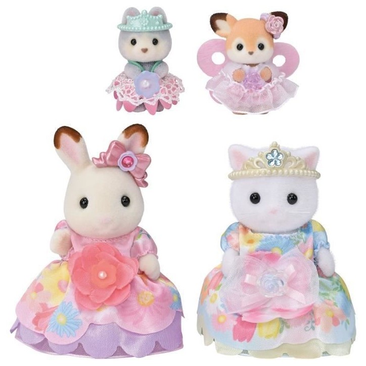 Les princesses en robes a fleurs - SYLVANIAN FAMILIES - 5809 Les princesses en robes a fleurs - SYLVANIAN FAMILIES - 5809