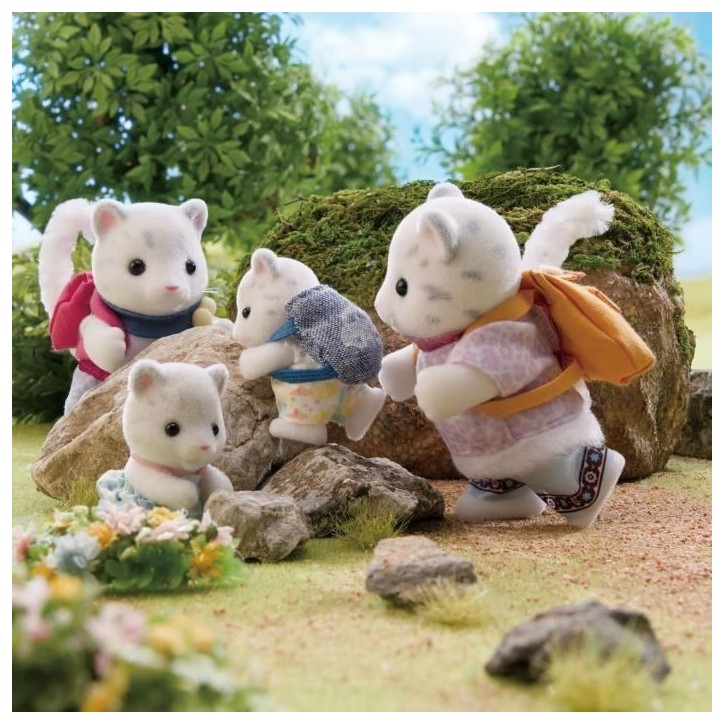 Mini-figurines - SYLVANIAN FAMILIES - La famille Panthere des neiges - Des 3 ans Mini-figurines - SYLVANIAN FAMILIES - La famille Panthere des neiges - Des 3 ans