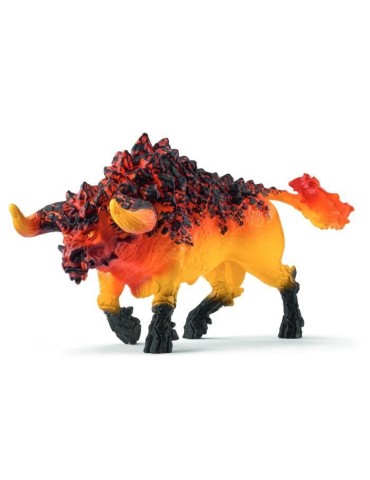 Figurine Taureau de feu, Schleich 42493 Eldrador Creatures, des 7 ans