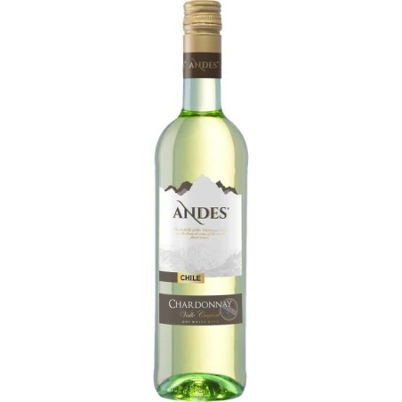 Andes Valle Central 2024 Chardonnay - Vin blanc du Chili