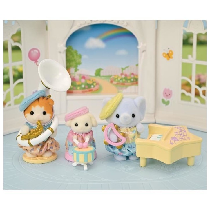 Mini-figurines - SYLVANIAN FAMILIES - Le concert de la creche - Des 3 ans Mini-figurines - SYLVANIAN FAMILIES - Le concert de la creche - Des 3 ans