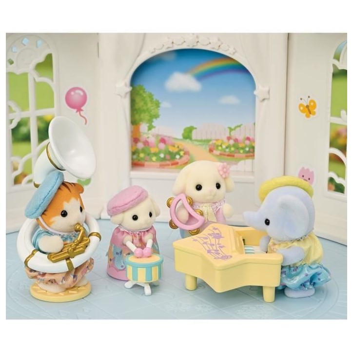 Mini-figurines - SYLVANIAN FAMILIES - Le concert de la creche - Des 3 ans Mini-figurines - SYLVANIAN FAMILIES - Le concert de la creche - Des 3 ans