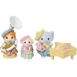 Mini-figurines - SYLVANIAN FAMILIES - Le concert de la creche - Des 3