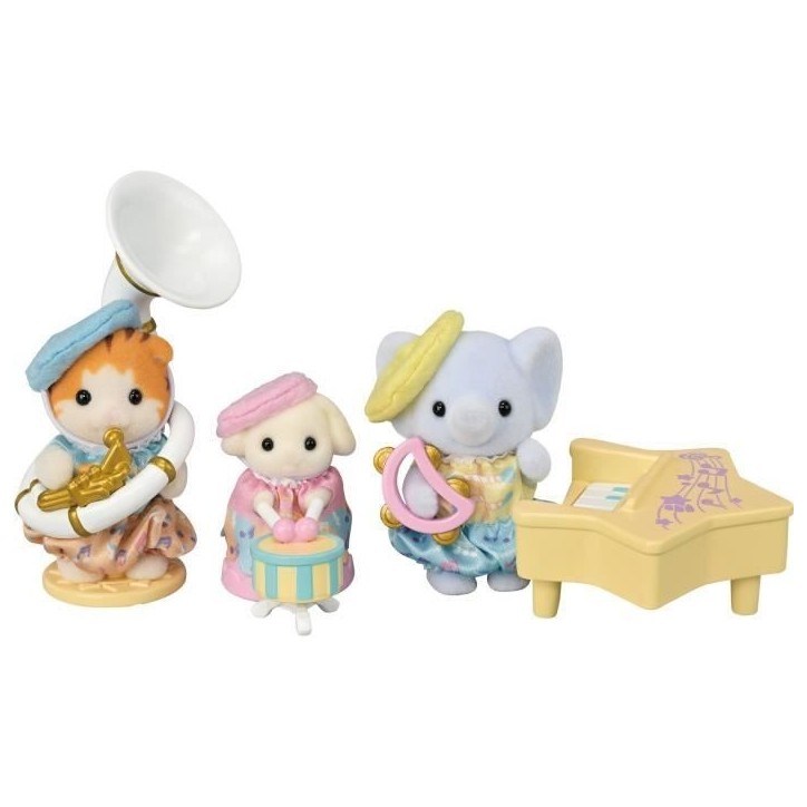 Mini-figurines - SYLVANIAN FAMILIES - Le concert de la creche - Des 3 ans Mini-figurines - SYLVANIAN FAMILIES - Le concert de la creche - Des 3 ans