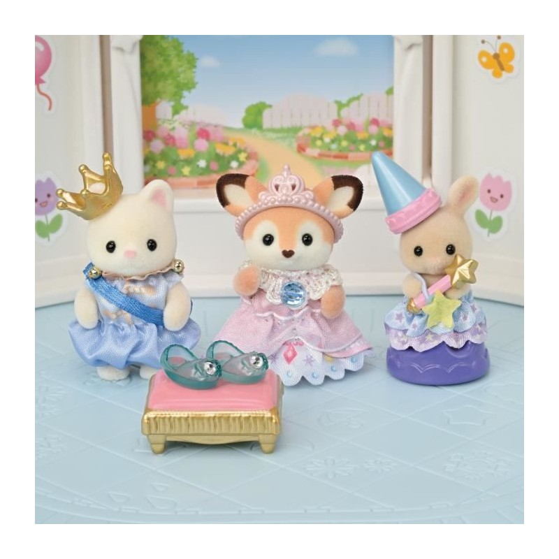 Mini-figurines - SYLVANIAN FAMILIES - Le théâtre de la creche - Des Mini-figurines - SYLVANIAN FAMILIES - Le théâtre de la creche - Des
