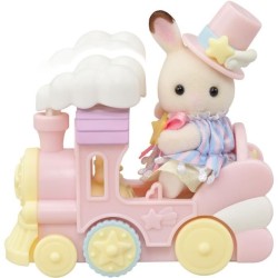 Mini-figurines - SYLVANIAN FAMILIES - Le petit train des nuages - Des