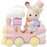 Mini-figurines - SYLVANIAN FAMILIES - Le petit train des nuages - Des