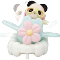 Mini-figurines - SYLVANIAN FAMILIES - Le petit train des nuages - Des