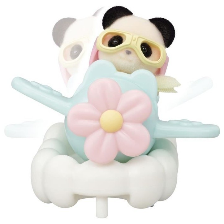 Mini-figurines - SYLVANIAN FAMILIES - Le petit train des nuages - Des 3 ans Mini-figurines - SYLVANIAN FAMILIES - Le petit train des nuages - Des 3 ans