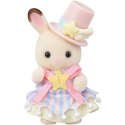 Mini-figurines - SYLVANIAN FAMILIES - Le petit train des nuages - Des