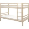Lits superposés séparables enfant - 2x90x200 cm - Pin massif naturel