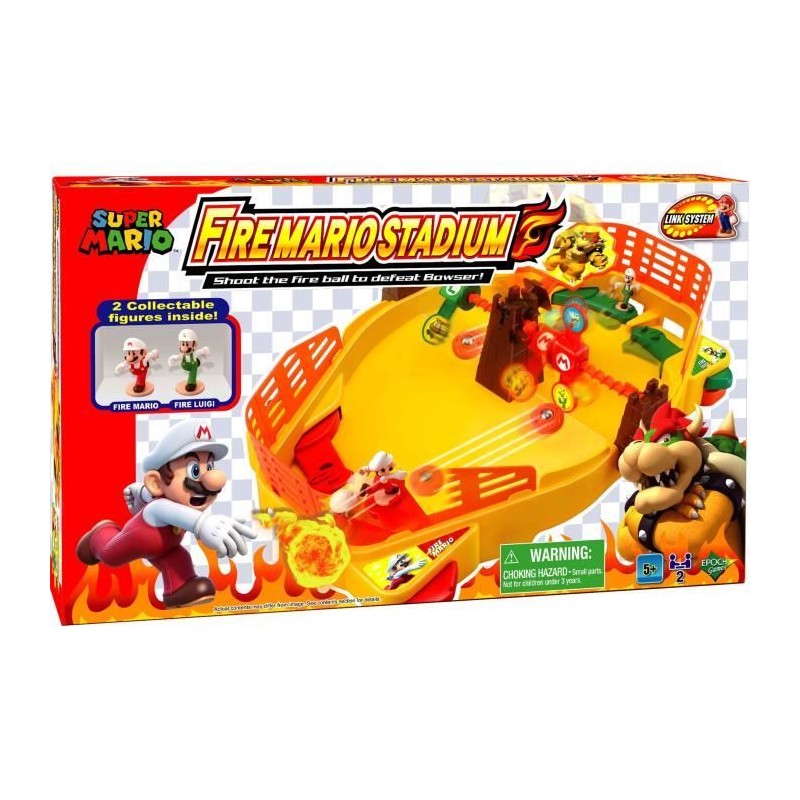Jeu d'action et de réflexe - EPOCH - Fire Mario Stadium - Licence Mar Jeu d'action et de réflexe - EPOCH - Fire Mario Stadium - Licence Mar