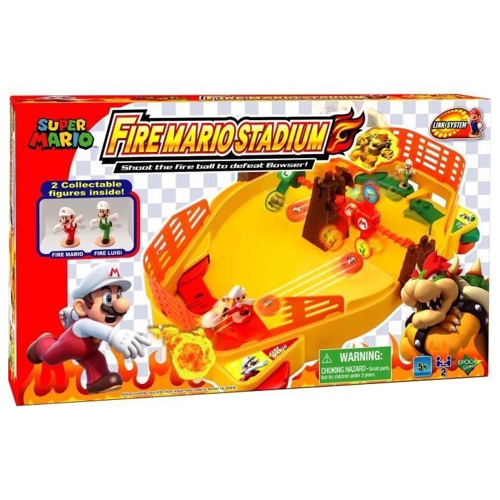 Jeu d'action et de réflexe - EPOCH - Fire Mario Stadium - Licence Mario - 20 min Jeu d'action et de réflexe - EPOCH - Fire Mario Stadium - Licence Mario - 20 min