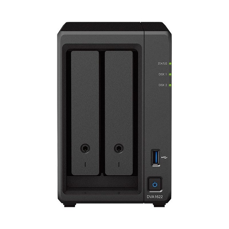 Serveur d'enregistrement - SYNOLOGY - DVA1622 - 2 Baies - HDD - SATA d Serveur d'enregistrement - SYNOLOGY - DVA1622 - 2 Baies - HDD - SATA d