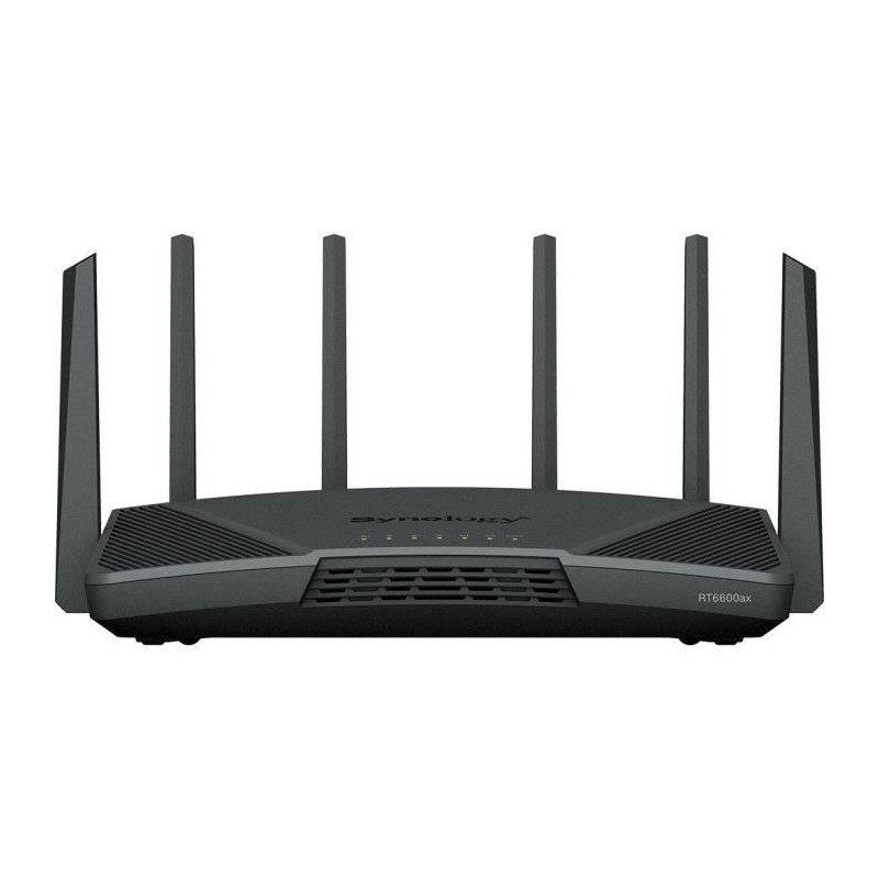 Routeur WiFi 6 Tri band jusqu'a 6,6 Gbit/s - SYNOLOGY - RT6600AX - 6 a Routeur WiFi 6 Tri band jusqu'a 6,6 Gbit/s - SYNOLOGY - RT6600AX - 6 a