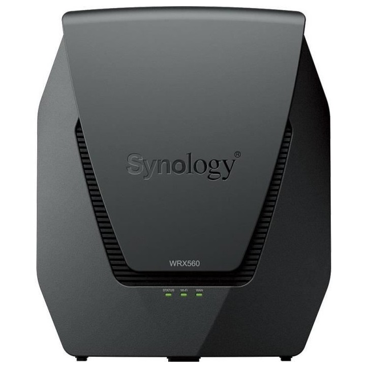 Routeur WiFi 6 Mesh Dual band 3 Gbit/s - SYNOLOGY WRX560 - Commutateur 4 ports - Gris Routeur WiFi 6 Mesh Dual band 3 Gbit/s - SYNOLOGY WRX560 - Commutateur 4 ports - Gris
