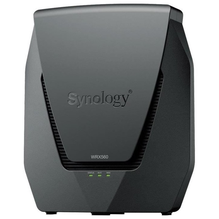 Routeur WiFi 6 Mesh Dual band 3 Gbit/s - SYNOLOGY WRX560 - Commutateur 4 ports - Gris Routeur WiFi 6 Mesh Dual band 3 Gbit/s - SYNOLOGY WRX560 - Commutateur 4 ports - Gris